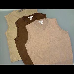 $13 for 3 x Men’s Vests for spring & fall